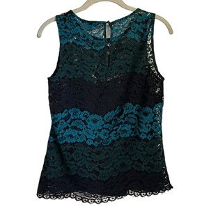 Banana Republic | Sleeveless Lace Top sz XS